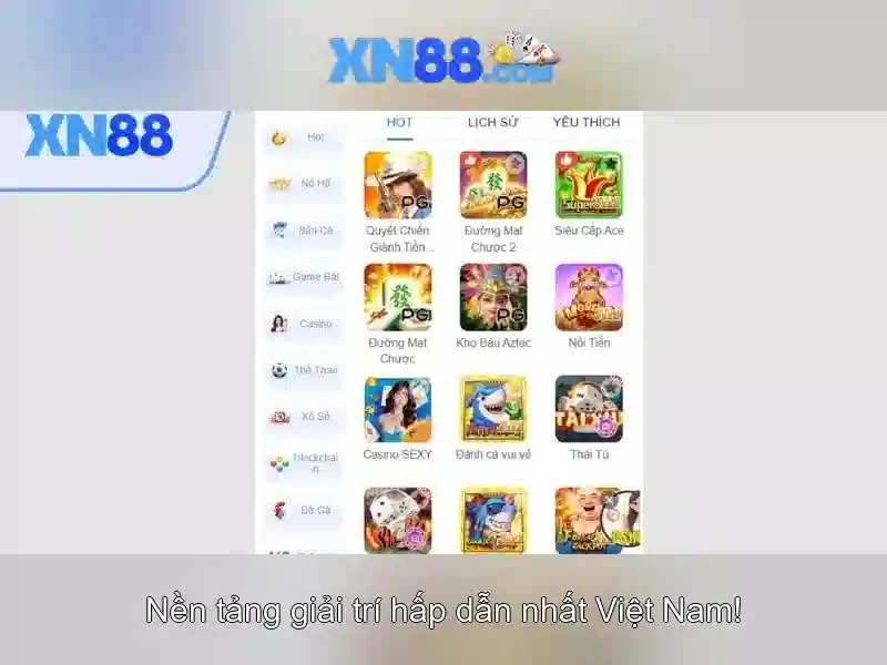 XN88: Giới thiệu nền tảng cá cược trực tuyến